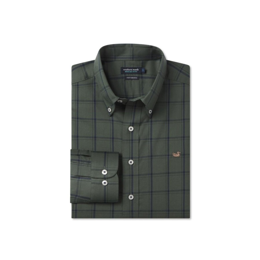 Men'S Southern Marsh Performance | Palmer Performance Dress Shirt