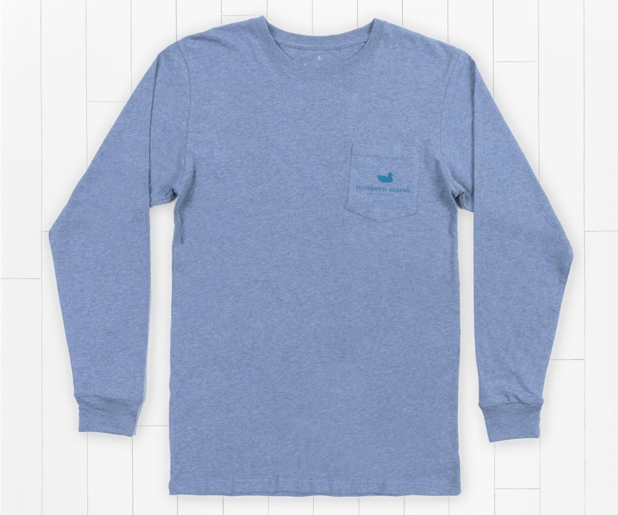 Men'S Southern Marsh Original Ls Tees | Backroads Collection Tee | South Carolina | Long Sleeve