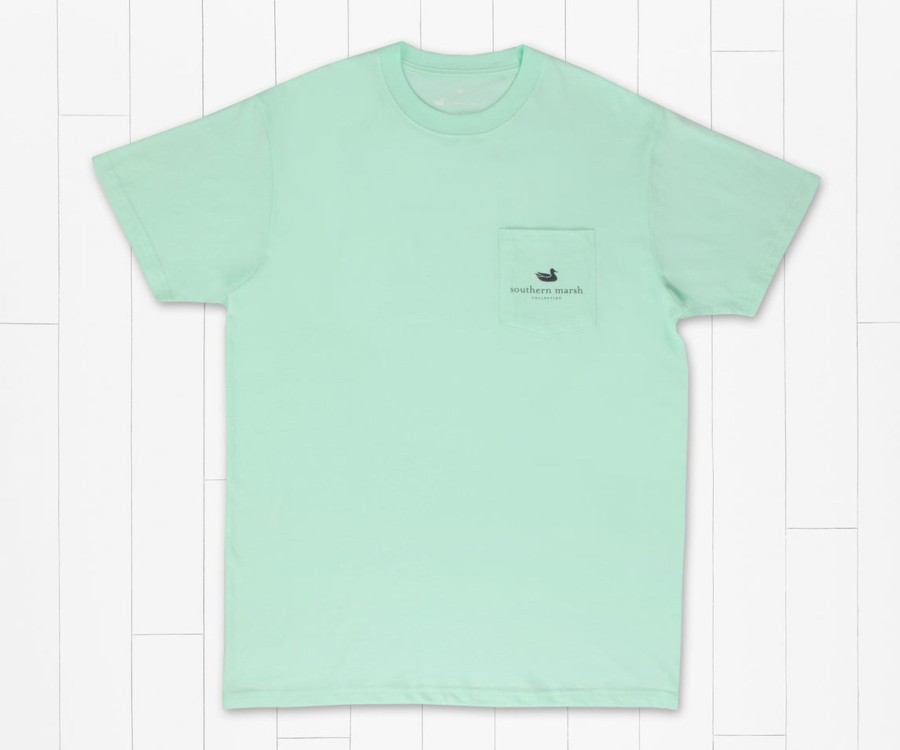 Women'S Southern Marsh Original Tees | Fly Out Lines Tee