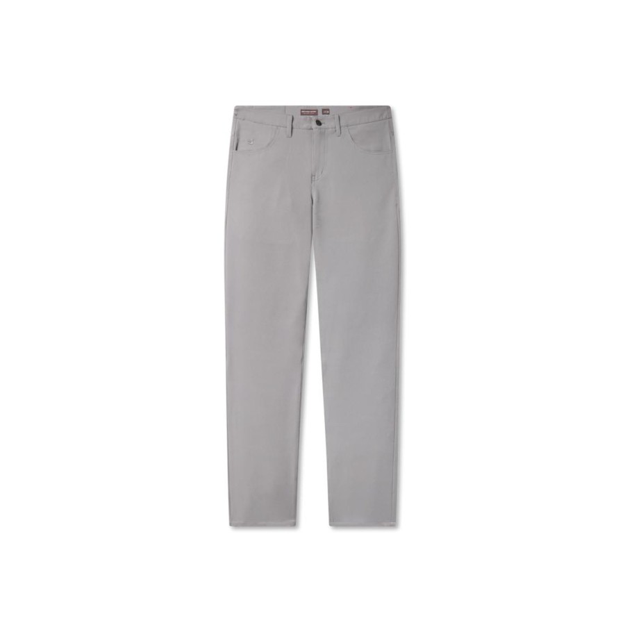 Men'S Southern Marsh Pants | Frisco Stretch Five Pocket Pant Light Gray