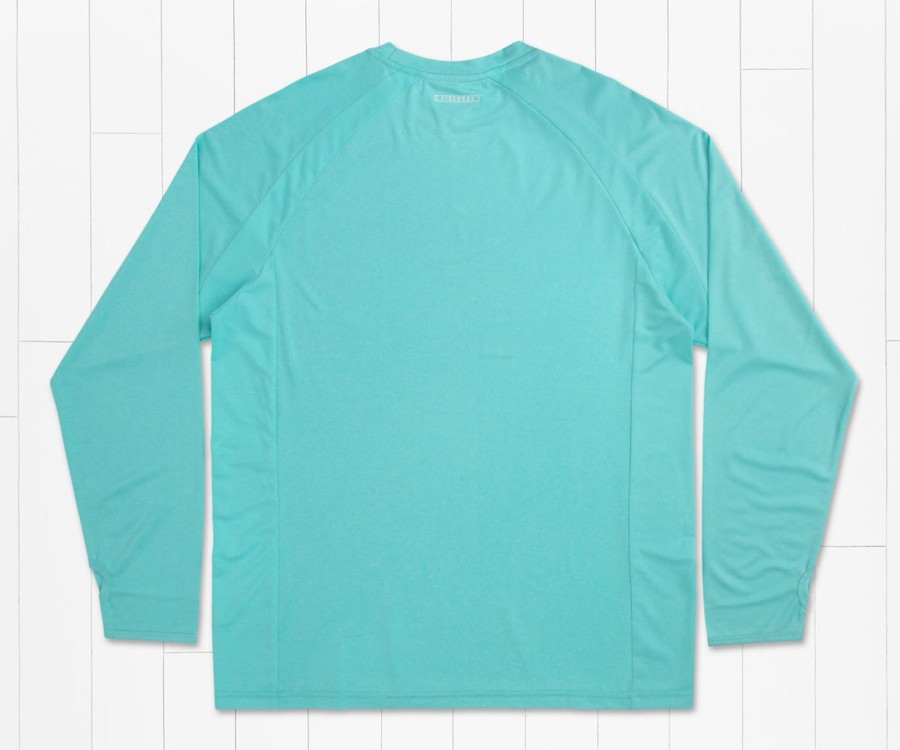 Men'S Southern Marsh Performance Long Sleeve Tees | Fieldtec Riptide Performance Tee - Hecho - Long Sleeve