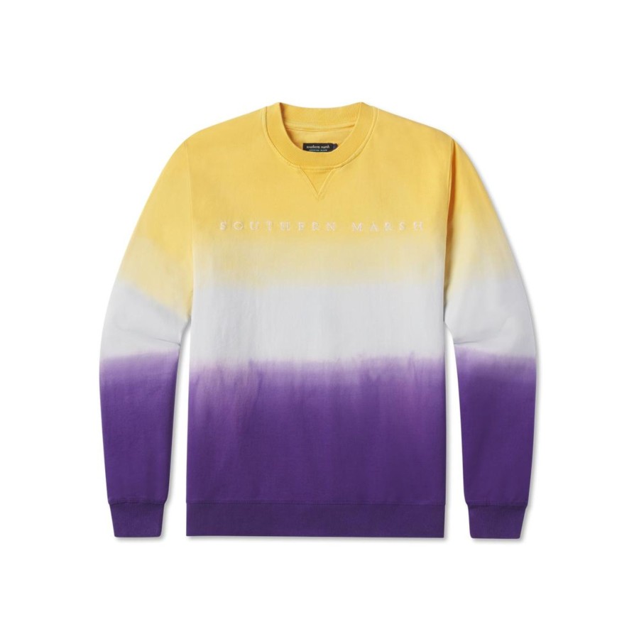 Youth Southern Marsh Pullovers And Sweaters | Youth Alumni Dip Dye Sweatshirt