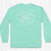 Men'S Southern Marsh Fishing Shirts | Fieldtec Comfort Tee | Base Camp Antigua Blue