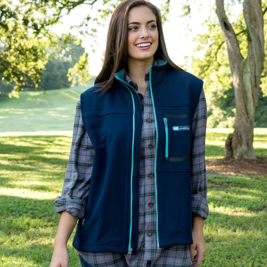 Women'S Southern Marsh Jackets And Vests | Ridge Fieldtec Softshell Vest