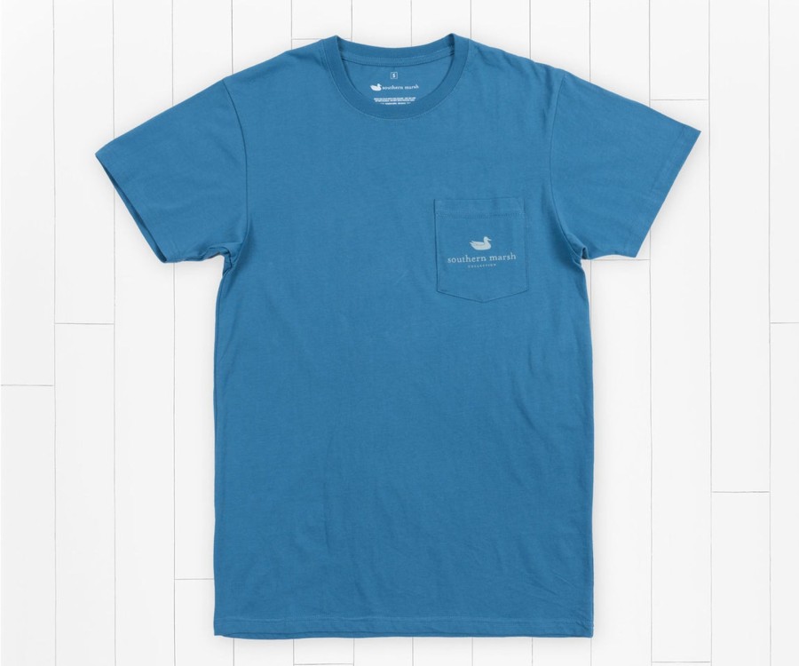 Women'S Southern Marsh Original Tees | Backroads Collection Tee | Florida Slate