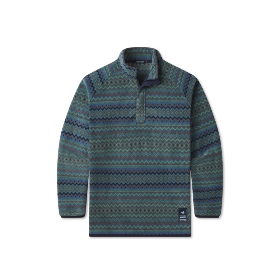 Men'S Southern Marsh Pullovers And Sweaters | Marrakesh Stripe Pullover | Fleece