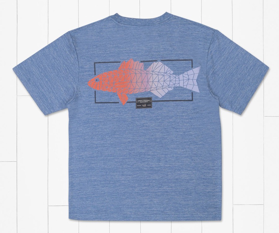 Youth Southern Marsh Performance Tees | Youth Fieldtec Heathered Performance Tee | Gradient Scales