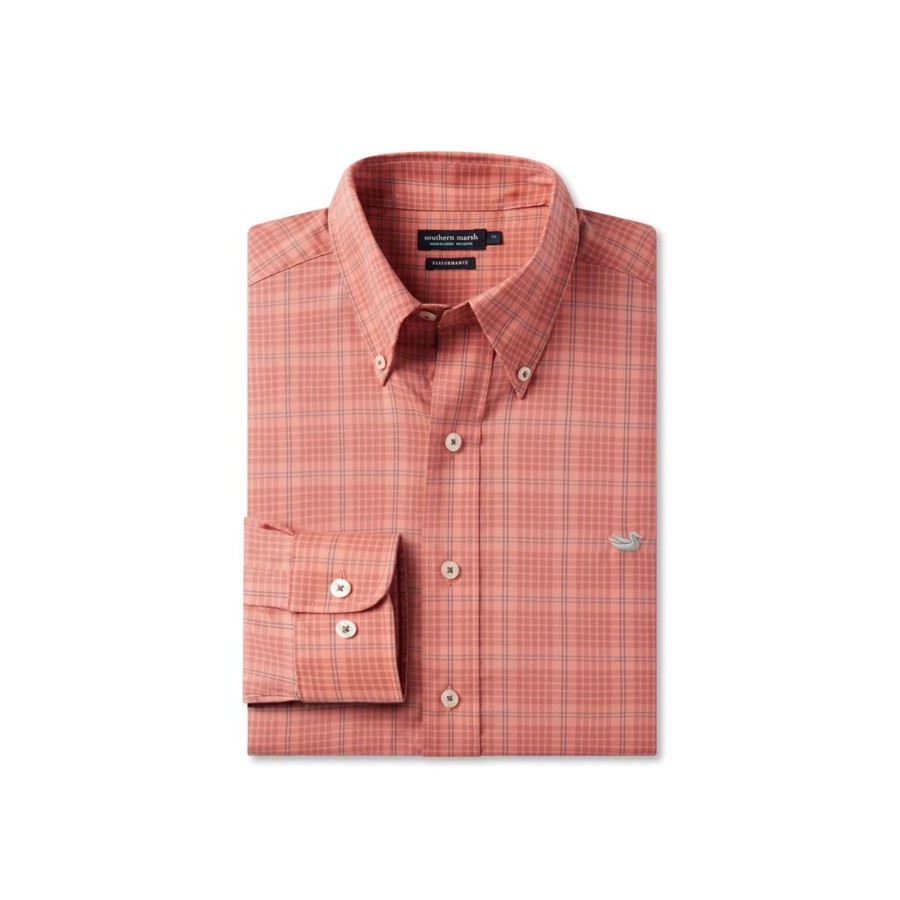 Men'S Southern Marsh Performance | Calabash Performance Dress Shirt