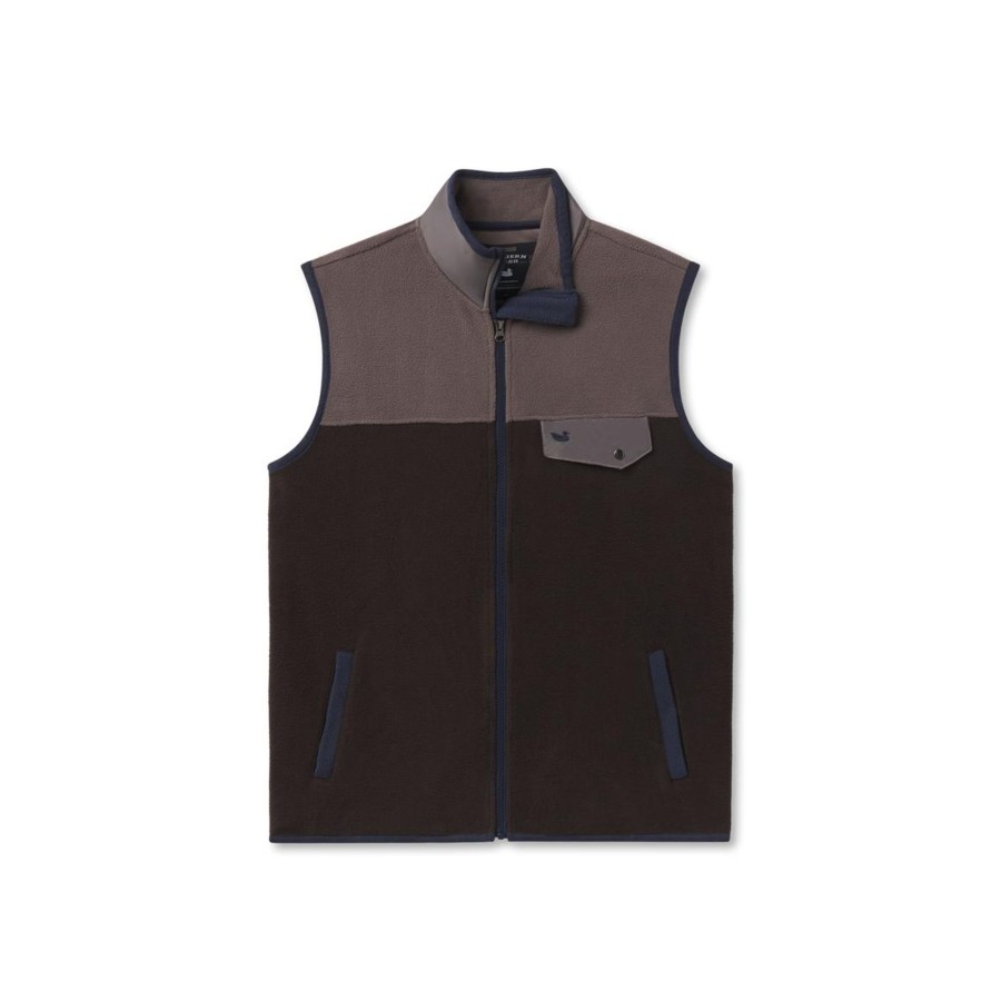 Men'S Southern Marsh Jackets And Vests | Fieldtec Snap Fleece Vest