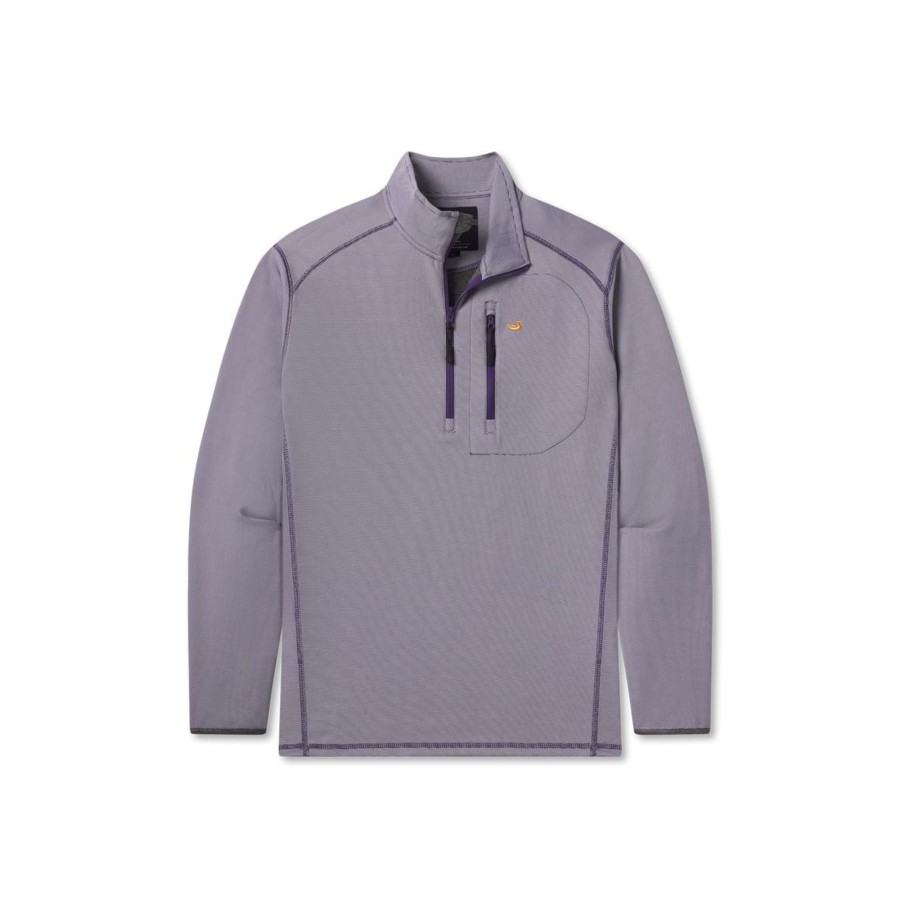 Men'S Southern Marsh Pullovers And Sweaters | Endzone Stripe Performance Pullover