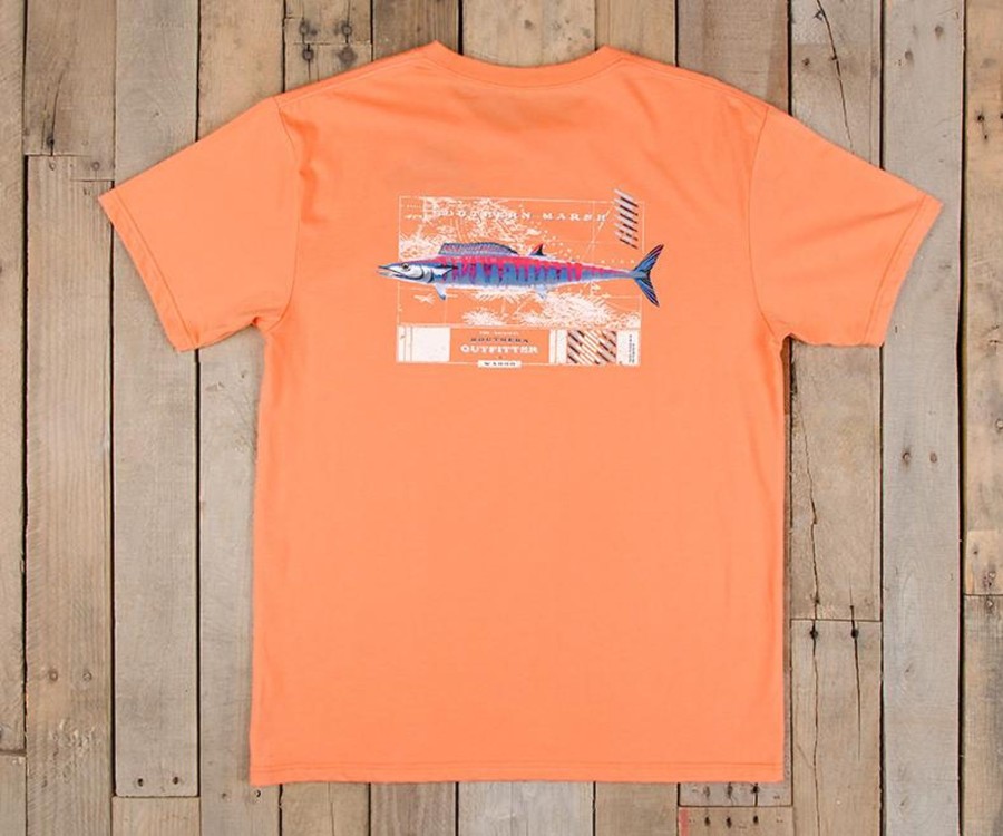 Men'S Southern Marsh Original Ss Tees | Outfitter Collection Tee | Wahoo Melon