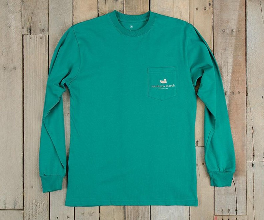 Men'S Southern Marsh Original Ls Tees | Expedition Series Tee - Marlin - Long Sleeve