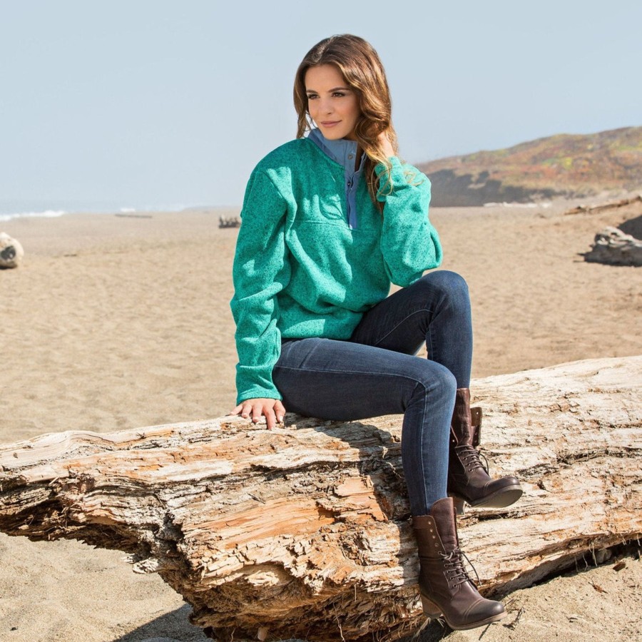 Men'S Southern Marsh Pullovers And Sweaters | Fieldtec Woodford Snap Pullover