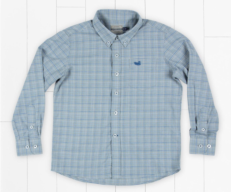 Youth Southern Marsh Dress Shirts | Youth Davidson Washed Check Dress Shirt