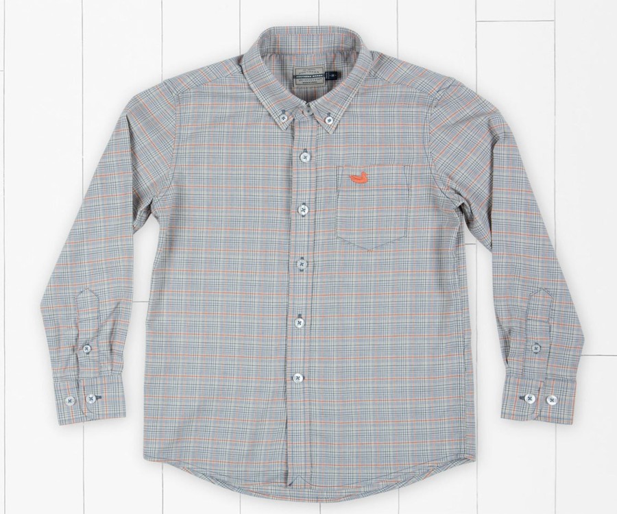 Youth Southern Marsh Dress Shirts | Youth Davidson Washed Check Dress Shirt