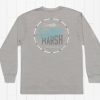 Men'S Southern Marsh Fishing Shirts | Fieldtec Heathered Performance Tee | Marlin Time | Long Sleeve