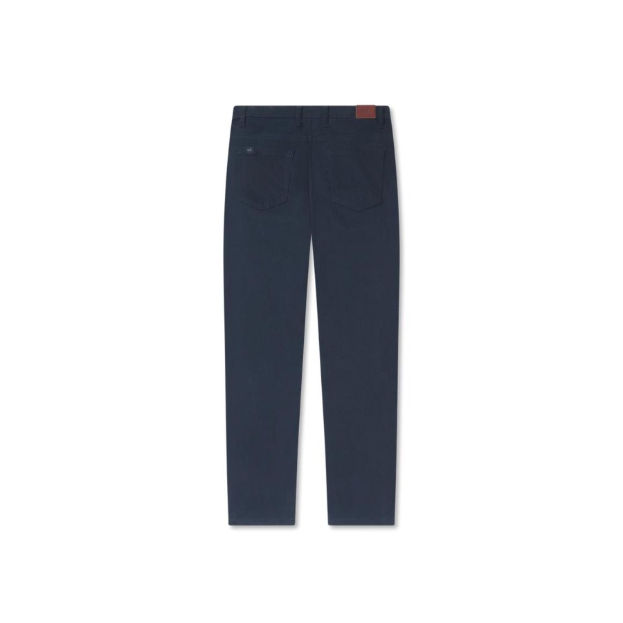 Men'S Southern Marsh Pants | Cahaba Comfort Stretch Twill Pant Navy