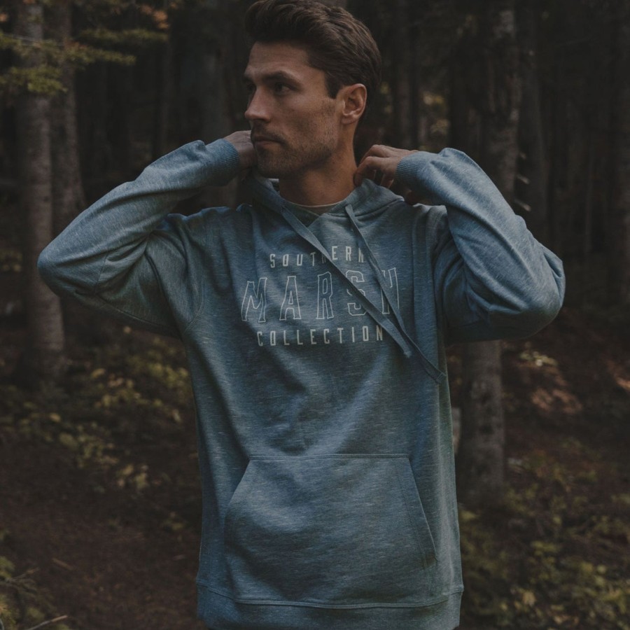 Men'S Southern Marsh Pullovers And Sweaters | Sequoia Space Dye Hoodie