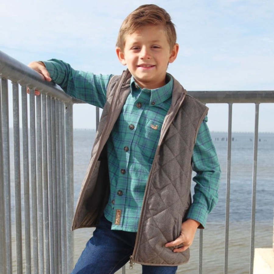 Youth Southern Marsh Pullovers And Sweaters | Youth Newton Quilted Vest