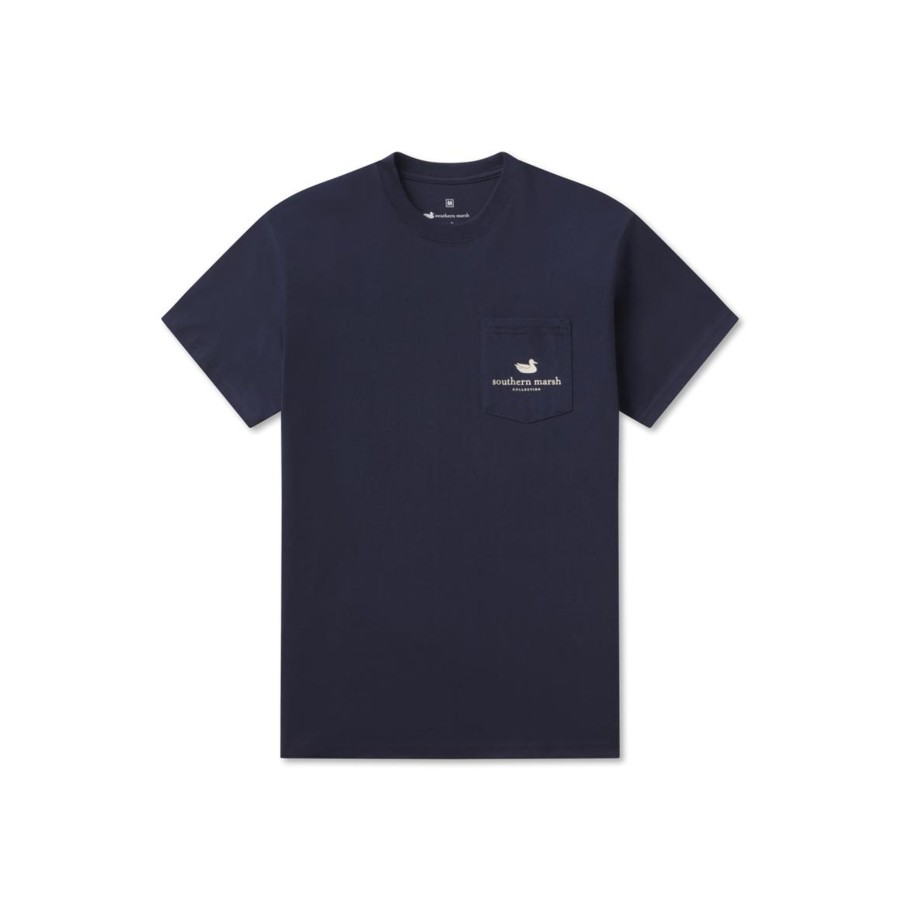 Men'S Southern Marsh Original Ss Tees | Branding Collection Tee | Crest