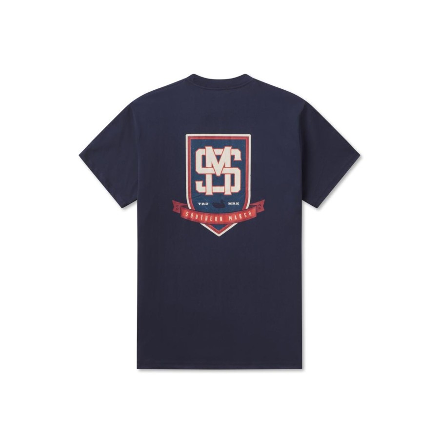 Men'S Southern Marsh Original Ss Tees | Branding Collection Tee | Crest