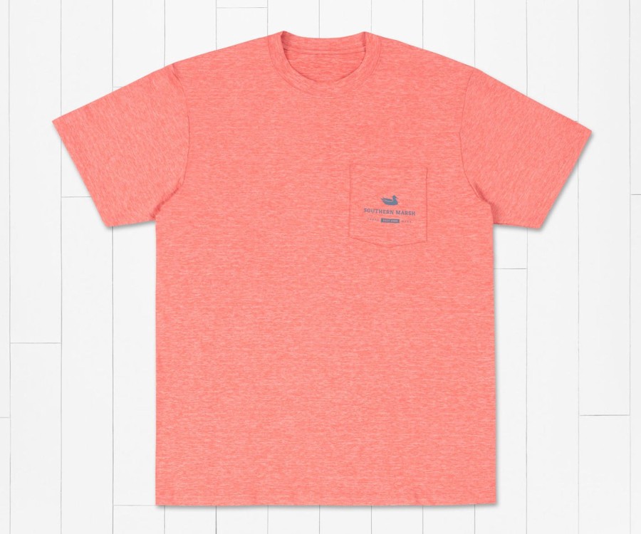 Men'S Southern Marsh Performance Tees | Fieldtec Heathered Performance Tee | On Guard