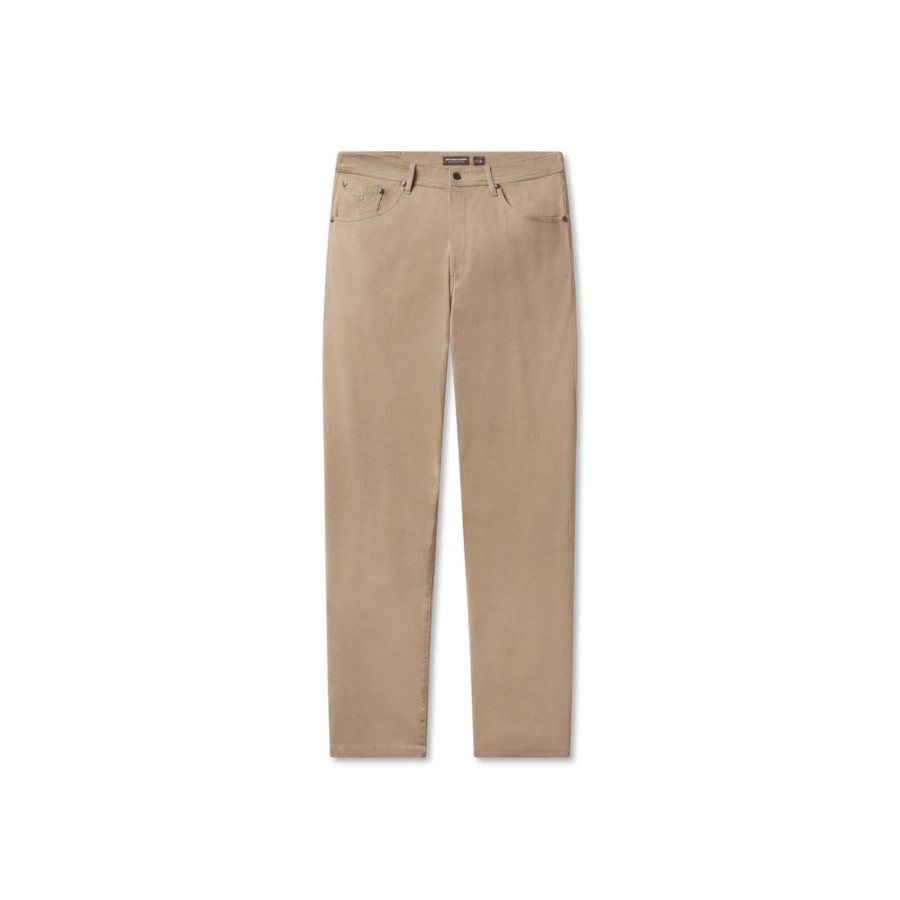 Men'S Southern Marsh Pants | Brazos Stretch Twill Pant | Burnt Taupe Burnt Taupe Brazos