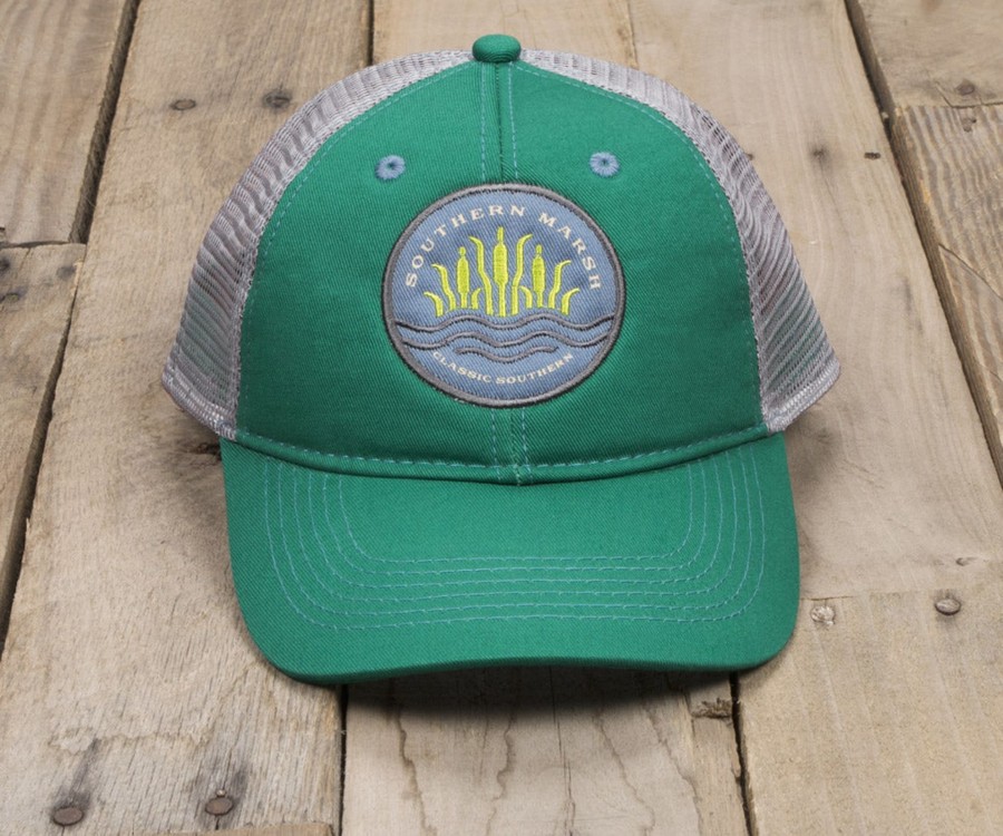 Women'S Southern Marsh Hats & Visors | Trucker Hat - Cattail