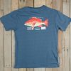 Women'S Southern Marsh Original Tees | Outfitter Collection Tee - Snapper Slate