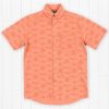 Men'S Southern Marsh Short Sleeve | Atoll Woven Shirt | Geometric Fish