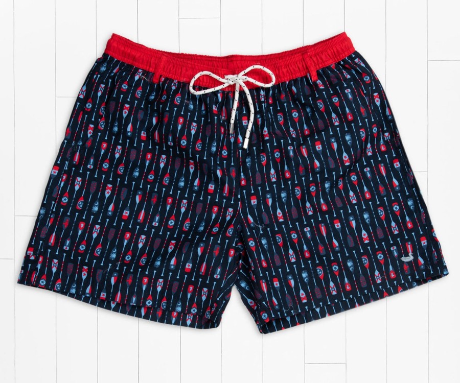 Men'S Southern Marsh Swim Trunks | Dockside Swim Trunk | Paddles