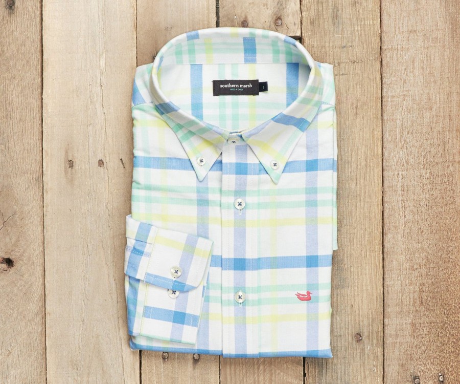 Men'S Southern Marsh Relaxed | Belfort Oxford Dress Shirt