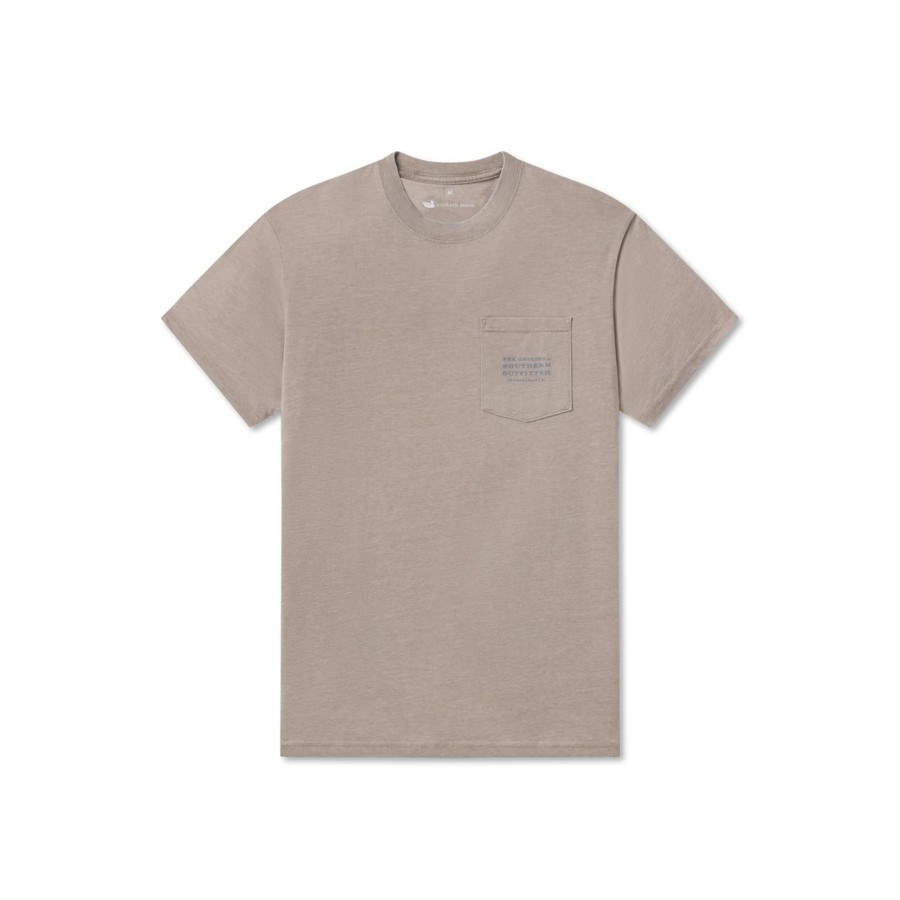 Women'S Southern Marsh Seawash Tees | Seawash Tee | Campfire Washed Burnt Taupe