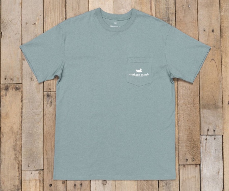 Men'S Southern Marsh Original Ss Tees | River Route Collection Tee - Texas & Oklahoma