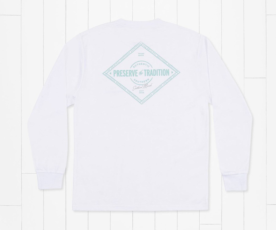 Men'S Southern Marsh Performance Long Sleeve Tees | Fieldtec Comfort Tee | Southern Tradition | Retro | Long Sleeve