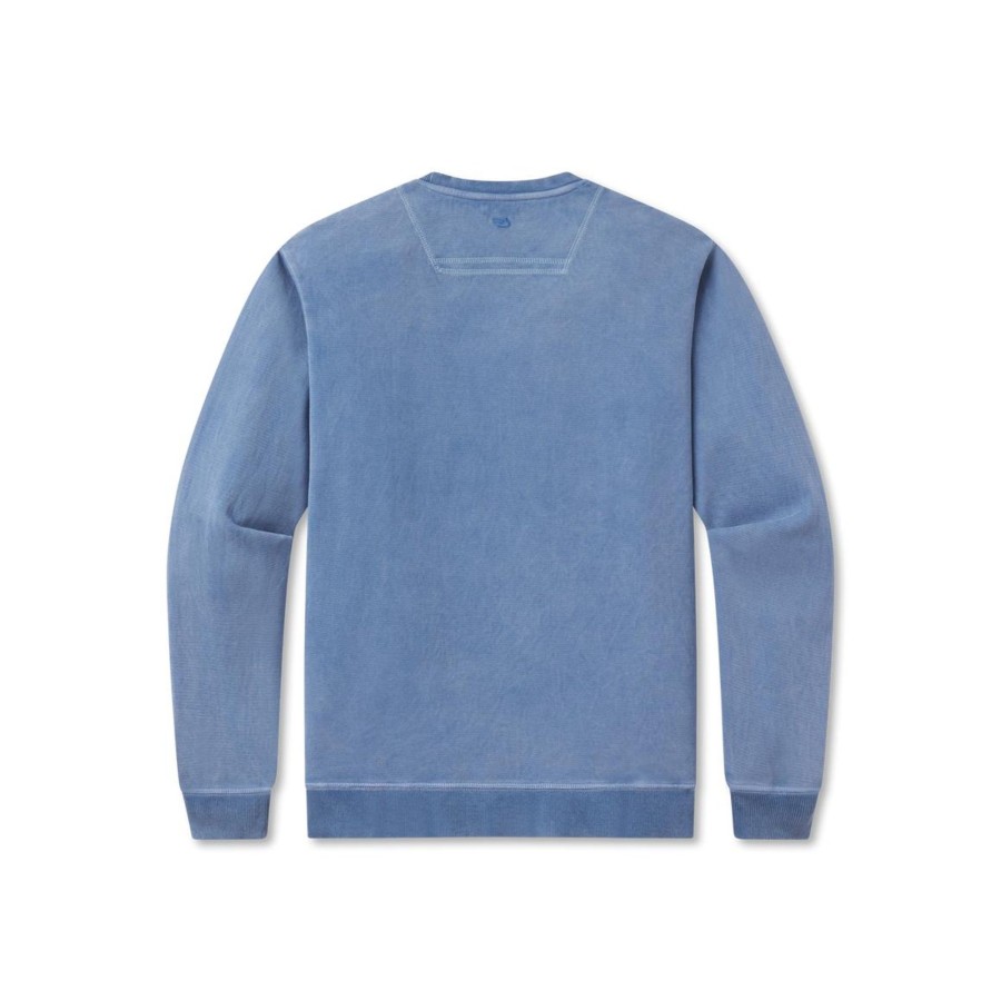 Men'S Southern Marsh Pullovers And Sweaters | Seawash Sweatshirt - Northshore Bluestone