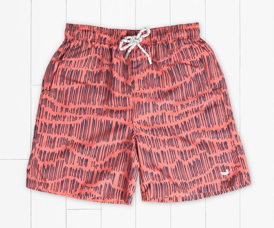 Youth Southern Marsh Swim Trunks | Youth Dockside Swim Trunks | Falling Lines