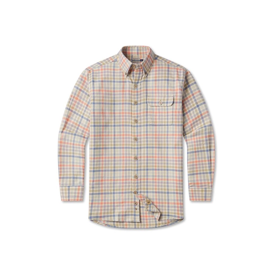 Men'S Southern Marsh Flannel | Adrian Check Flannel