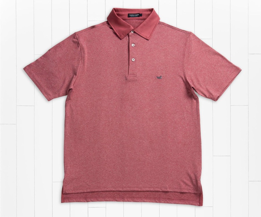 Youth Southern Marsh Polos | Youth Rutledge Heather Performance Polo