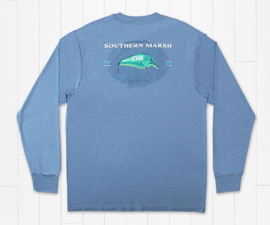 Men'S Southern Marsh Fishing Shirts | Fieldtec Featherlight Tee - 08 Lure - Long Sleeve