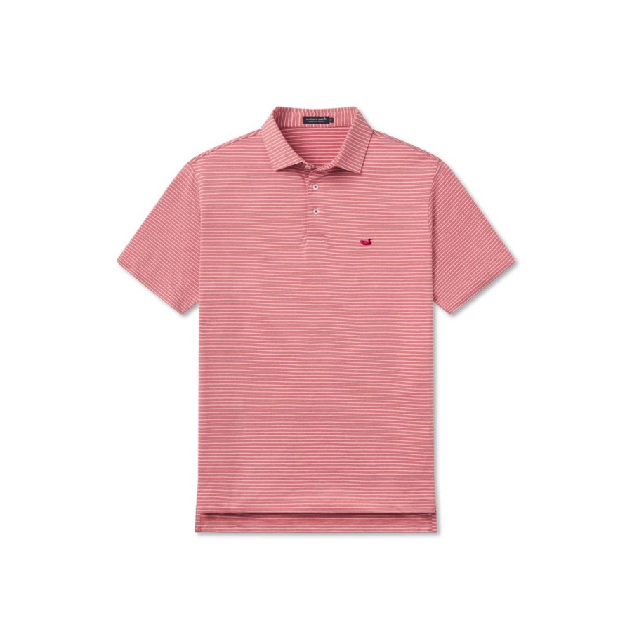 Men'S Southern Marsh Polos | Biloxi Heather Performance Polo