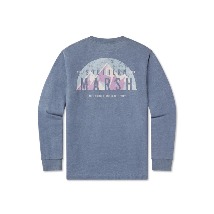 Youth Southern Marsh Seawash Long Sleeve Tees | Youth Seawash Tee | Slope Sunrise | Long Sleeve