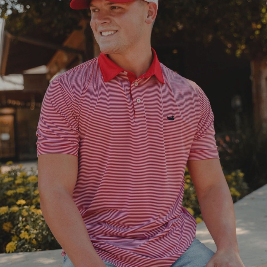 Men'S Southern Marsh Polos | Bermuda Performance Polo | Hawthorne