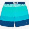 Youth Southern Marsh Swim Trunks | Youth Harbor Trunk | Horizon Stripe