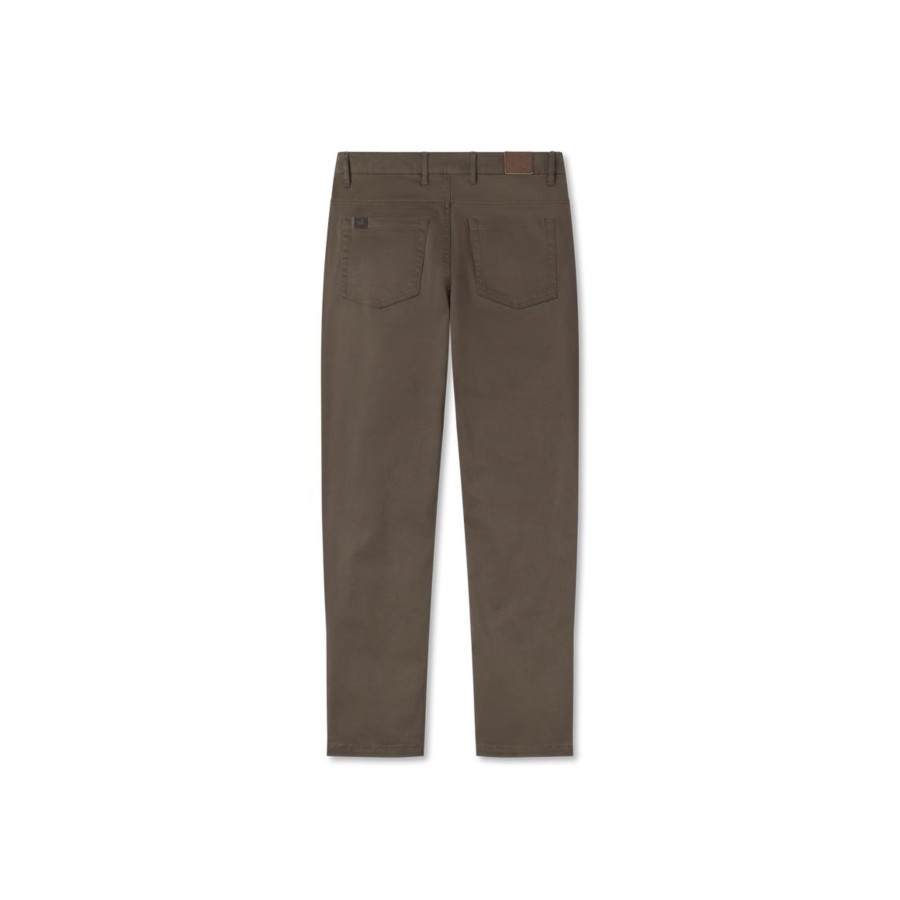 Men'S Southern Marsh Pants | Cahaba Comfort Stretch Twill Pant Stone Brown