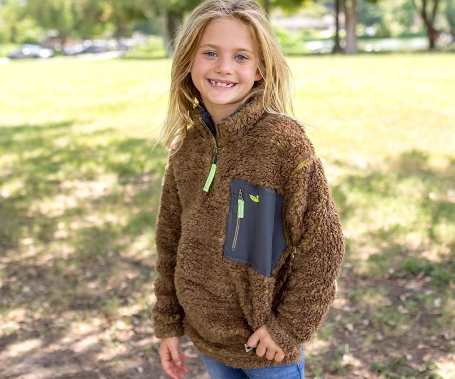 Youth Southern Marsh Pullovers And Sweaters | Youth Sherpa Pullover | Piedmont Range