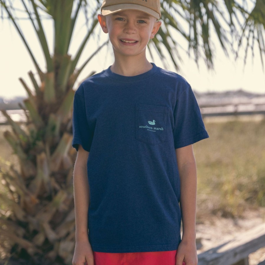 Youth Southern Marsh Original Tees | Youth Liberty Eagle Tee