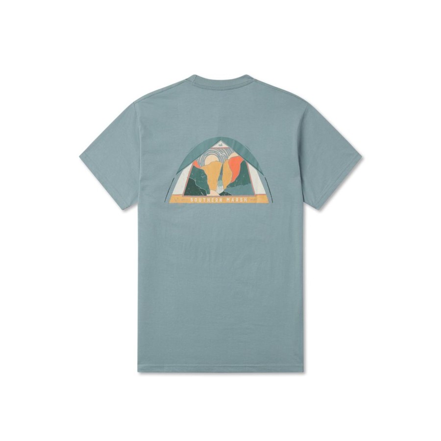 Youth Southern Marsh Original Tees | Youth Altitude Tee | Tent Burnt Sage