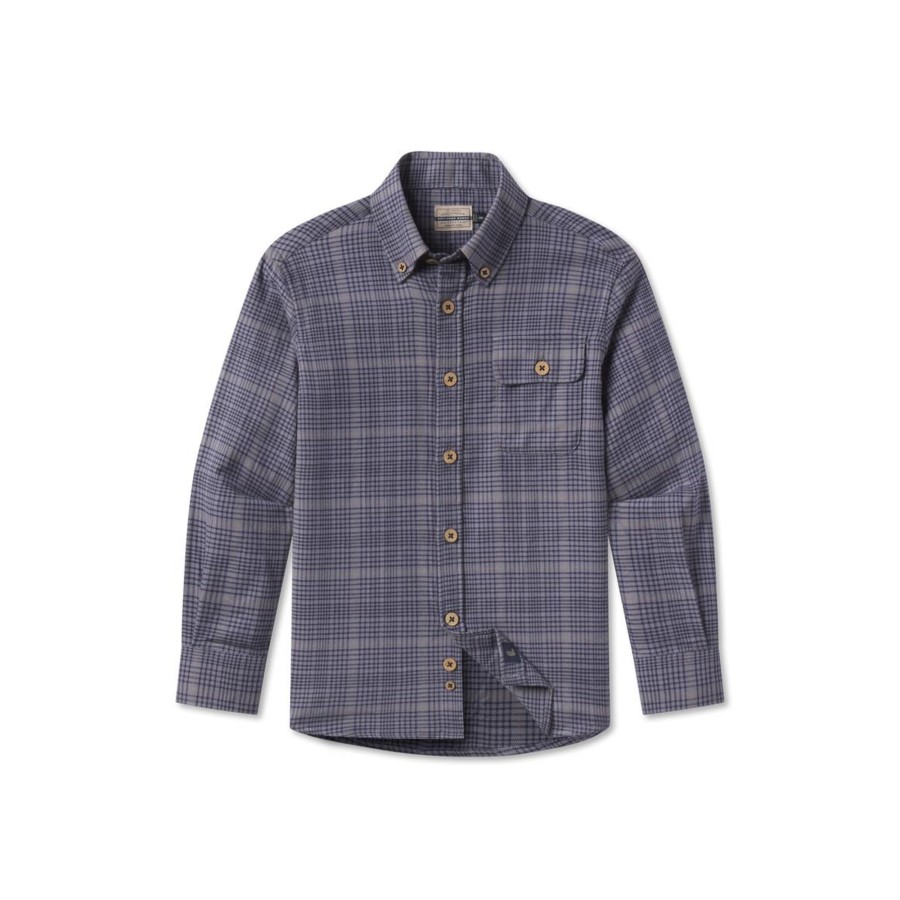 Youth Southern Marsh Dress Shirts | Youth Montevallo Houndstooth Flannel