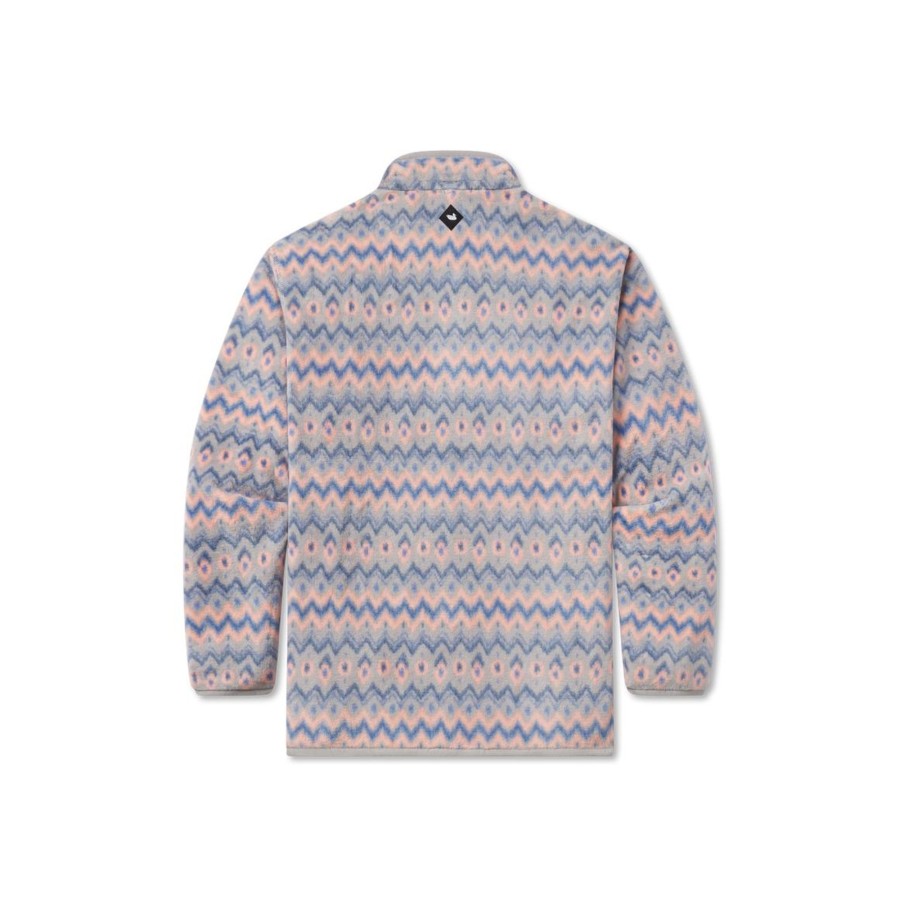 Women'S Southern Marsh Pullovers And Sweaters | Tangier Ikat Fleece Pullover